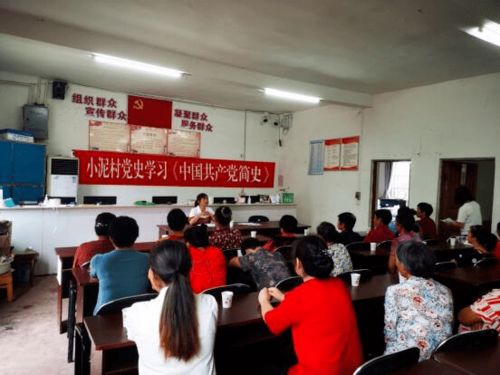 錢塘鎮(zhèn)各黨支部深入開展《中國共產(chǎn)黨簡史》學(xué)習(xí)活動